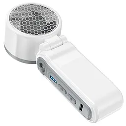 Портативний вентилятор HX604 handheld folding fan 3000 mAh White Hoco teh0029469 - мініатюра 2