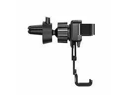 Автомобільний тримач для смартфона ColorWay Gravity Mechanical Car Mount Black (CW-CHG18-BK) - мініатюра 2
