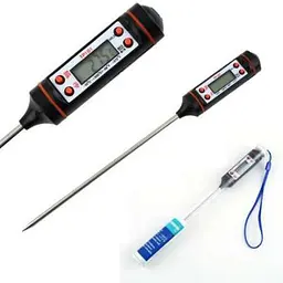 Термометр харчовий FOOD THERMOMETER (від -50°C до +300°C), Електронний кулінарний щуп-термометр для м'яса та рідин - мініатюра 5