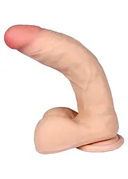 Фалоімітатор B - Series Real Asklepios 8", 23 см (тілесний) - мініатюра 5