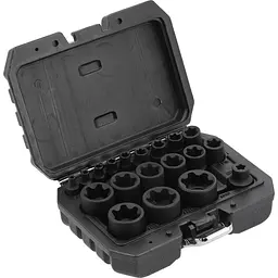 Набір торцевих головок Yato Torx Plus 19 шт. (YT-05197) - мініатюра 2
