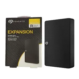 Зовнішній жорсткий диск Seagate 2.5` USB 4.0TB Expansion Portable Black (STKM4000400) - мініатюра 3