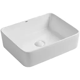 Умивальник накладний Mixxus Premium Quadro-0103 480x370x130 мм MP6514, Білий
