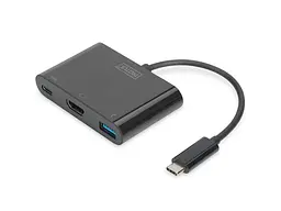 Адаптер Digitus USB-C – HDMA 2xUSB (DA-70855)