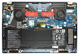 Вентилятор кулер для моделей ноутбука Acer Swift SF314-44, SF314-45, SF514-56 (Left) (23.K0JN8.001) Acer, 5V, 4pin - мініатюра 3