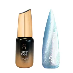 Гель-лак для нігтів Steffani Cat Eye Euphoria, 9 мл , 05 Блакитний