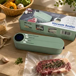 Акумуляторний вакуумний пакувальник Vacuum Sealer