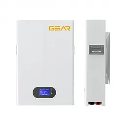 Акумулятор Gear LiFePO4 51.2V 100AH (BMS-50A/100A), Q1 - мініатюра 2