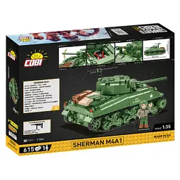 Конструктор Cobi Company of Heroes 3 Танк M4 Шерман, 615 деталей (COBI-3044) - мініатюра 2