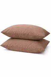 Наволочка Ecotton 50х70 см фланель із бавовни Beige Бежевий (25392)
