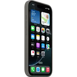 Чохол Silicone Case with MagSafe для Apple iPhone 16 Pro Stone Gray AAA [119567] - мініатюра 5
