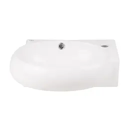 Умивальник Qtap Leo 420x280x150 White QT11111008LW, Білий - мініатюра 3