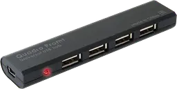 Хаб USB 2.0 -> 4xUSB 2.0 Чорний Defender