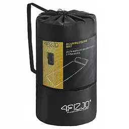 Килимок акупунктурний з валиком 4FIZJO Classic Mat XL Аплікатор Кузнєцова Black/Gold (P-5907739315052) - мініатюра 7