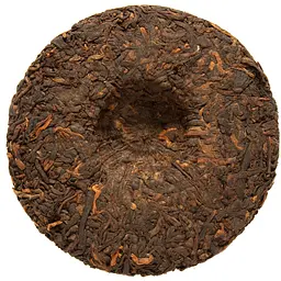 Чай Jinglong Tea Factory Шу Пуер Цзин Лун №3 2021 р. - млинець, 100 г - мініатюра 5