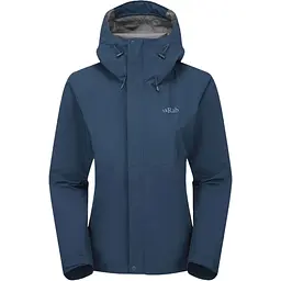 Куртка Rab Downpour Jacket Wmns Blue S (1033-RB QWI-07-TMB-10)