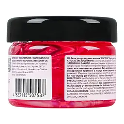 Гель для укладання волосся Fortesse Professional Styling Gel сильної фіксації 100 мл - мініатюра 4