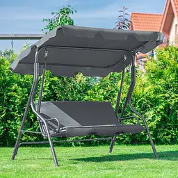 Садова гойдалка 4Р Garden тримісна 180х110см - мініатюра 10