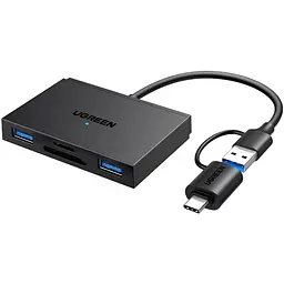 Card Reader USB 3.0 4-in-1,OTG USB-C/USB-A, SD/TF, 4-in-1 CM812 Ugreen (45167)