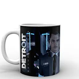 Кухоль GeekLand Detroit: Become Human  Детройт: Стати людиною постер DR.02.002 330 мл білий - мініатюра 2