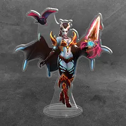 Акрилова колекційна фігурка Dota 2 Queen of Pain 15 см - мініатюра 2