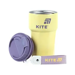 Термокружка Kite K26-1220 450 мл, жовта (K26-1220-3) - мініатюра 3