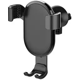Автотримач для телефону ColorWay Metallic Gravity Holder чорний CW-CHG01-BK
