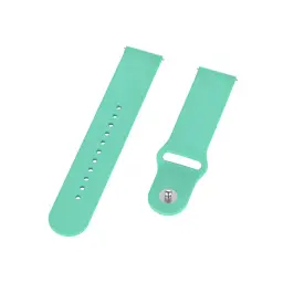 Силіконовий ремінець BeCover для Xiaomi iMi KW66/Mi Watch Color/Haylou LS01/Watch S1 Active Marine-Green (706365) - мініатюра 3