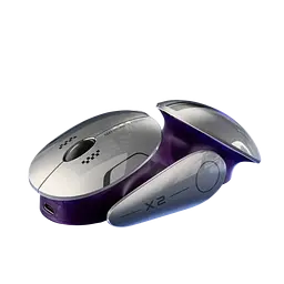 Миша бездротова INPHIC X2 RGB Black - мініатюра 2