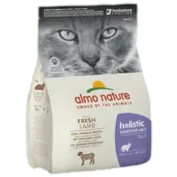 Сухий корм для кішок з чутливим травленням Almo Nature Holistic Sensitivе ягня 2 кг