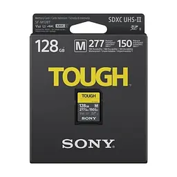 Карта памяти Sony 128GB SDXC class10 UHS-II U3 ​​V60 Tough (SFM128T.SYM) - миниатюра 2