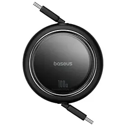Дата кабель Baseus Free2Draw Mini Retractable Type-C to Type-C 100W (1m) (P10364500) Cluster Black