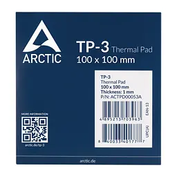Термопрокладка Arctic TP-3 , 100*100mm*1,0mm (ACTPD00053A) - мініатюра 2