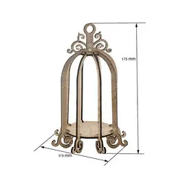Заготовка для декорування "Клітка Ажур-S" Fabrika Decoru FDPO-050 - мініатюра 2
