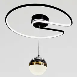 Led люстра пристільна Art 2468/480BK - мініатюра 3