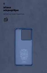 Чехол ArmorStandart ICON для Xiaomi Redmi Note 13 5G Dark Blue (ARM71888) - мініатюра 4