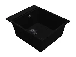 Кухонна мийка Miraggio Lagoon 420 black 0002217, Чорний - мініатюра 2