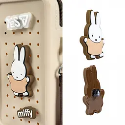 Сумка через плече силіконова Yes CBS-1 Miffy Bunny 17.3х9.3х4 см бежева (550536) - мініатюра 7