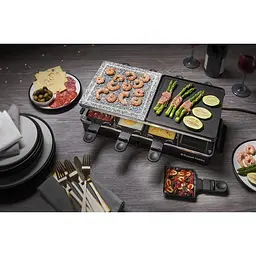 Гриль Russell Hobbs Multi Raclette 3 in 1 раклетниця 1400 Вт чорний (26280-56) - мініатюра 4