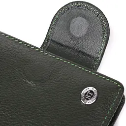 Вертикальний жіночий гаманець із натуральної шкіри ST Leather 9,5х11х2 см acs0029645 - мініатюра 5