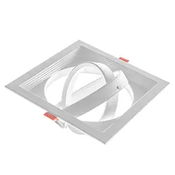 Світильник врізний поворотний Brille ML-020/1 AR111 WH 48-019 - мініатюра 3