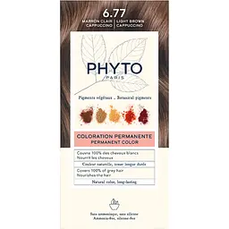 Крем-фарба для волосся Phyto Phytocolor відтінок 6.77 світло-каштановий капучино 112 мл (РН10010)