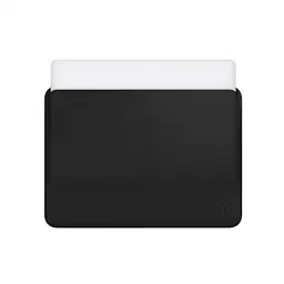 Чохол WiWU Skin Pro II Leather Sleeve Case для MacBook Air 13 (2018-2025) / Pro 13 (2016-2022) (Black) [46441] - мініатюра 2