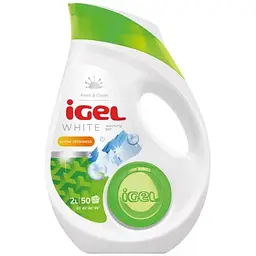 Гель для прання iGEL White Alpine Freshness для білих речей 2 л