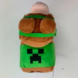 Дитяча іграшка Лама з накидкою Кріпера Альпака з гри Minecraft 28 см - мініатюра 5