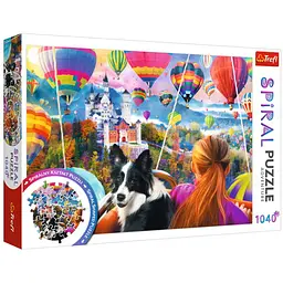 Пазл Trefl SPIRAL Фестиваль повітряних куль 1040 ел. (40018)