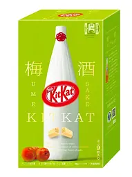 Шоколадні міні-батончики KitKat Mini Japanese Ume Sake, 9шт