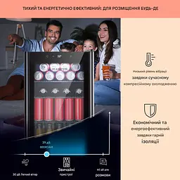 Холодильник-вітрина KLARSTEIN Beercave 70 л (10046067) - мініатюра 6