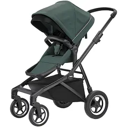 Детская коляска Thule Sleek Mallard Green on Black [11000028] [107657] - мініатюра 2