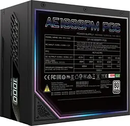 Блок живлення 1000 Вт, AORUS ELITE P1000 W, Black, модульний Gigabyte teh0028863 - мініатюра 6